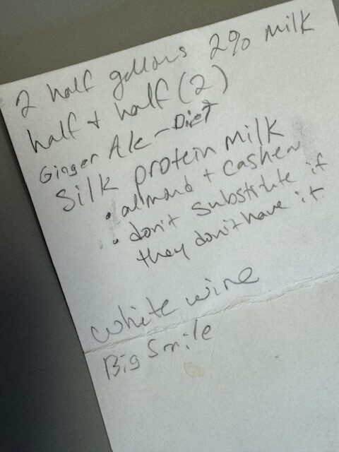 Shopping List